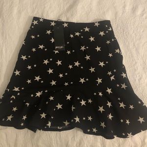 Star mini skirt
